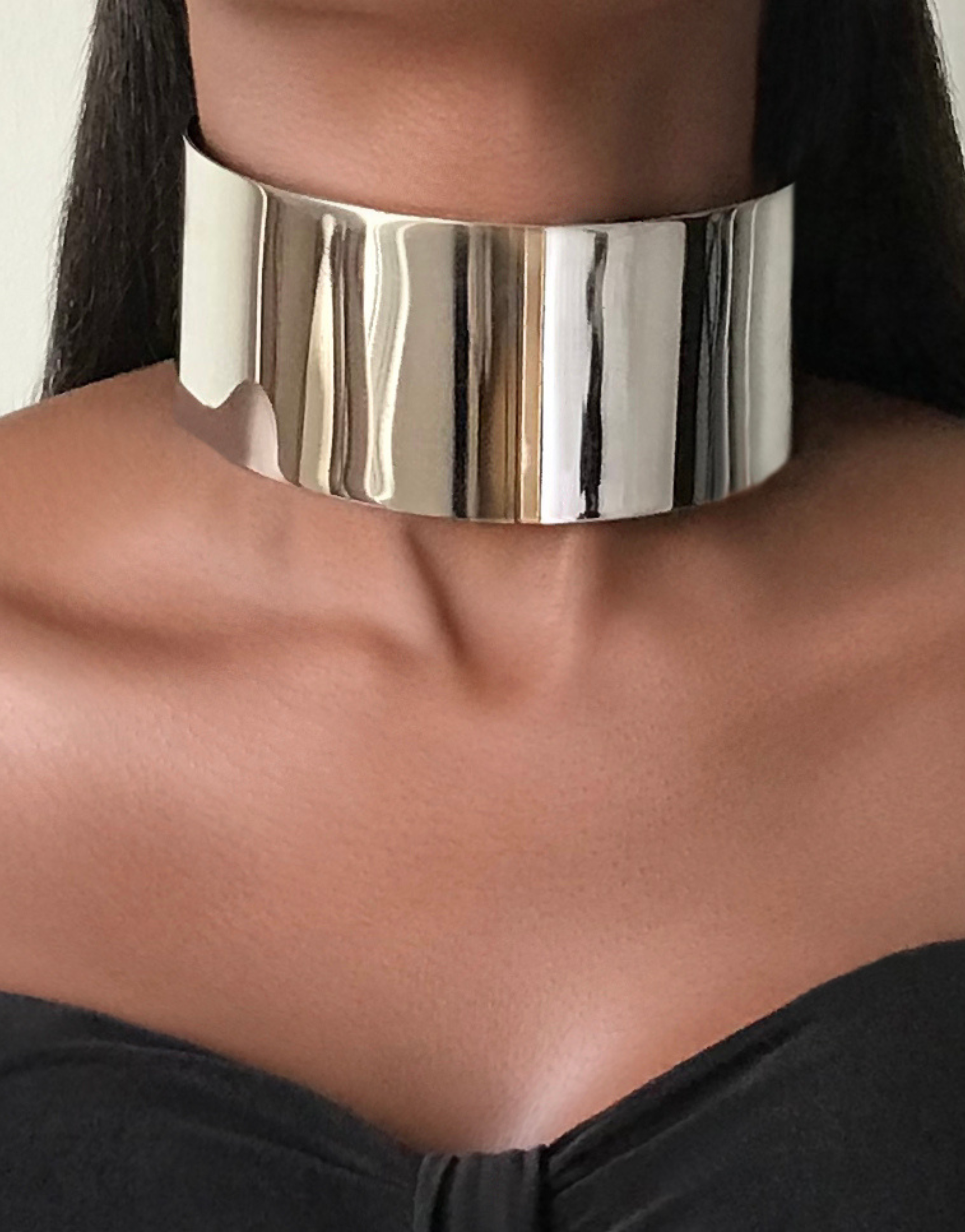 Pre-Owned CLEOPATRA Silver Choker