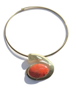 Carregar imagem no visualizador da galeria, Pre-Owned BIBA Orange Necklace
