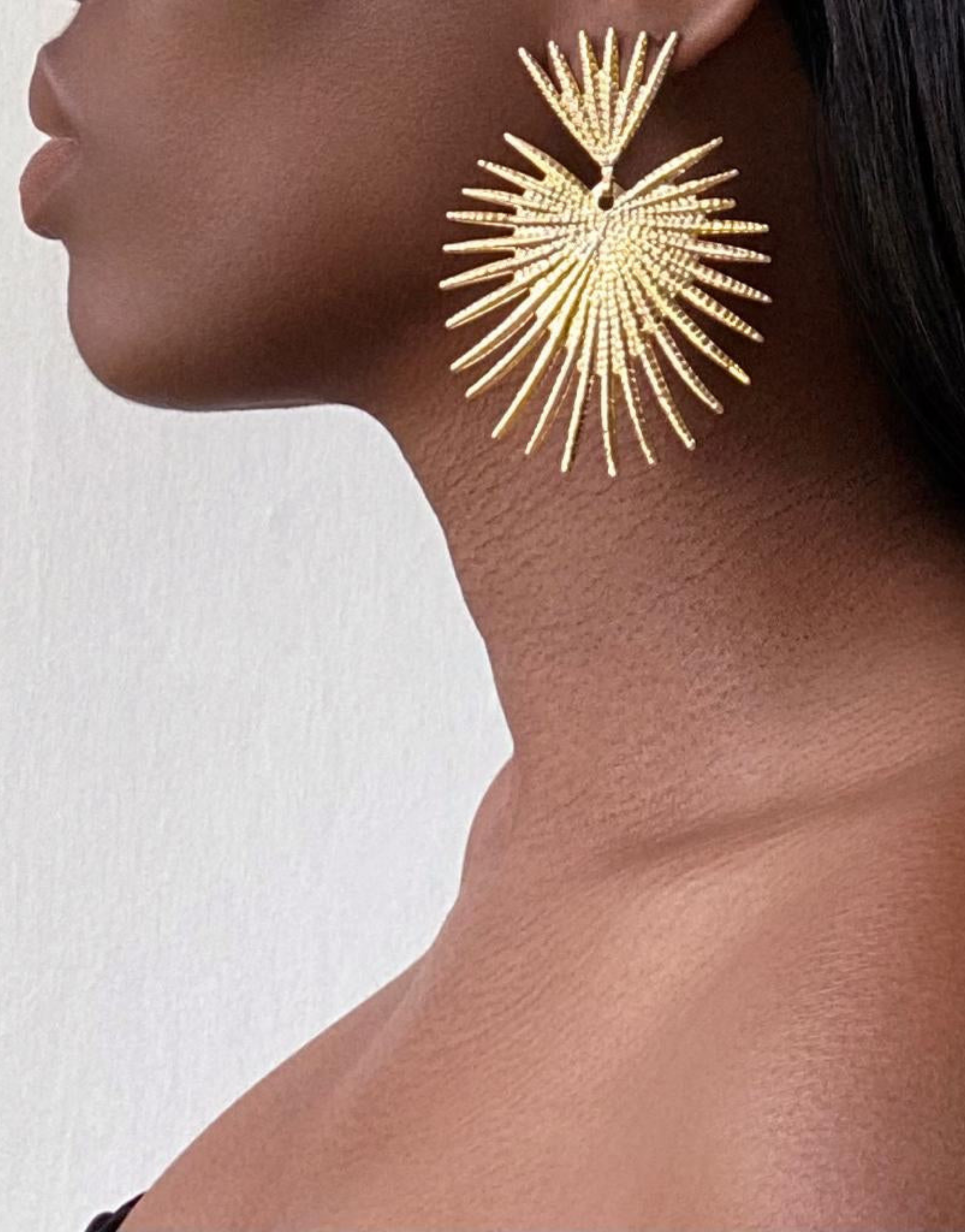 HATHOR Tassel Gold Earrings