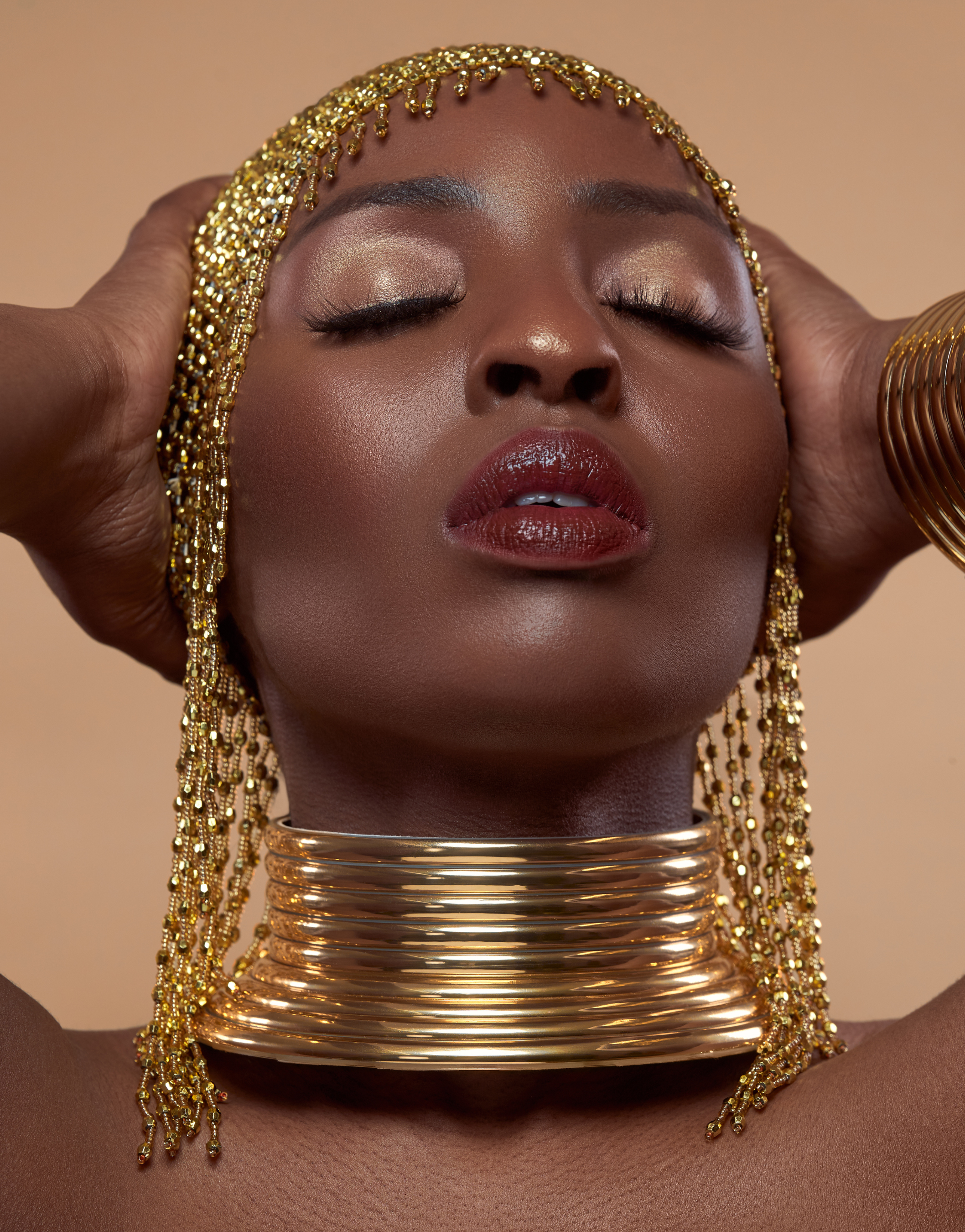 TANTA Statement African Gold Choker